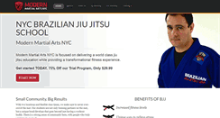 Desktop Screenshot of brazilianjiujitsunewyorkcity.com